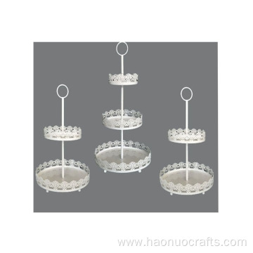 metal Wedding Plates Party Cake stand